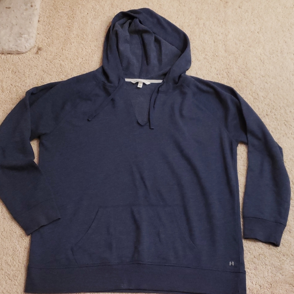 💗EUC- VS V neck soft hoodie (Lg)